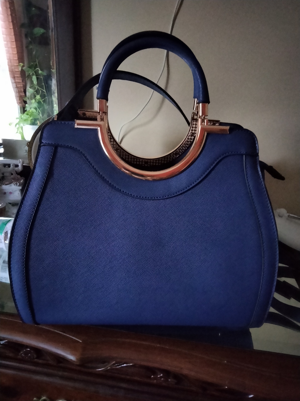 Blue Satchel
